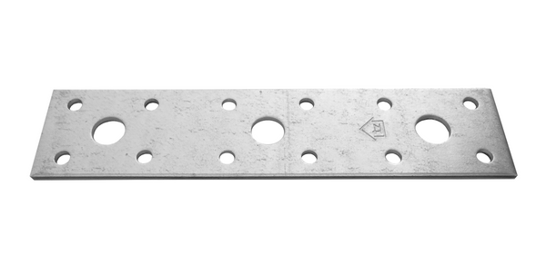 Flat Connecting Joining Plate Galvanised Heavy Duty Metal 5.91