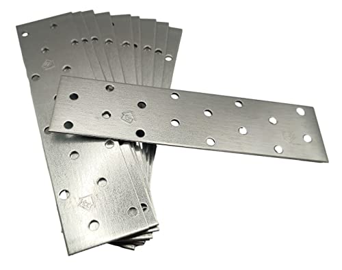 Flat Connecting Joining Plate Galvanised Heavy Duty Metal Steel Sheet 6.3