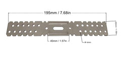 Drywall Brackets Masonry Wall Ceiling Timber 195mm x 30mm (7.68in x 1.18in)