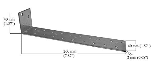 Anchor Bracket Plates, Heavy Duty Wooden Corner, l Angle Brackets Galvanised 1,57