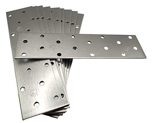 Flat Connecting Joining Plate Galvanised Heavy Duty Metal Steel Sheet 6.3