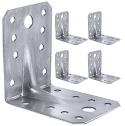 Corner Braces Brackets Plates, Heavy Duty Wooden Angle, Metal Steel Sheet Galvanised 2,75