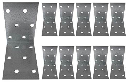 Corner Braces Brackets Plates, Heavy Duty Wooden Angle, Metal Steel Sheet Galvanised 2,36