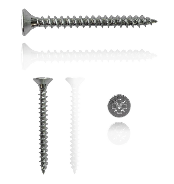 M4 Wood Screws Galvanised Zinc Long (0.16