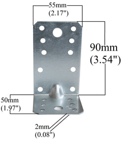 Corner Bracket with Beading 3,54