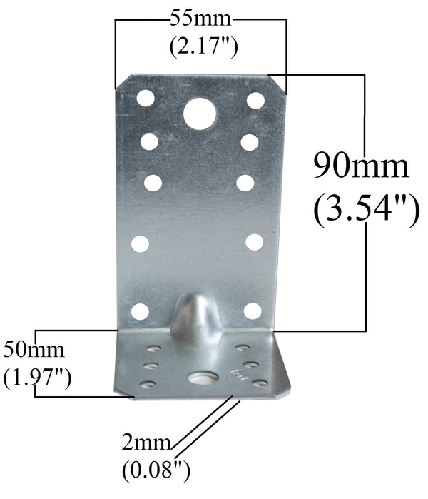 Corner Bracket with Beading 3,54